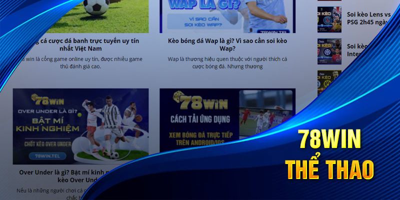 Hướng dẫn đăng ký tham gia cược thể thao tại nhà cái 78Win
